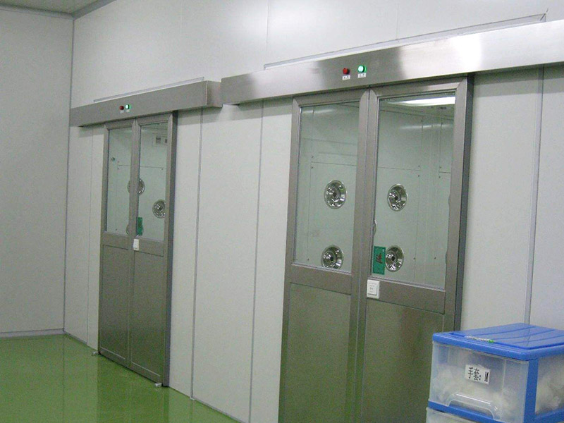 自动感应平移门货淋室