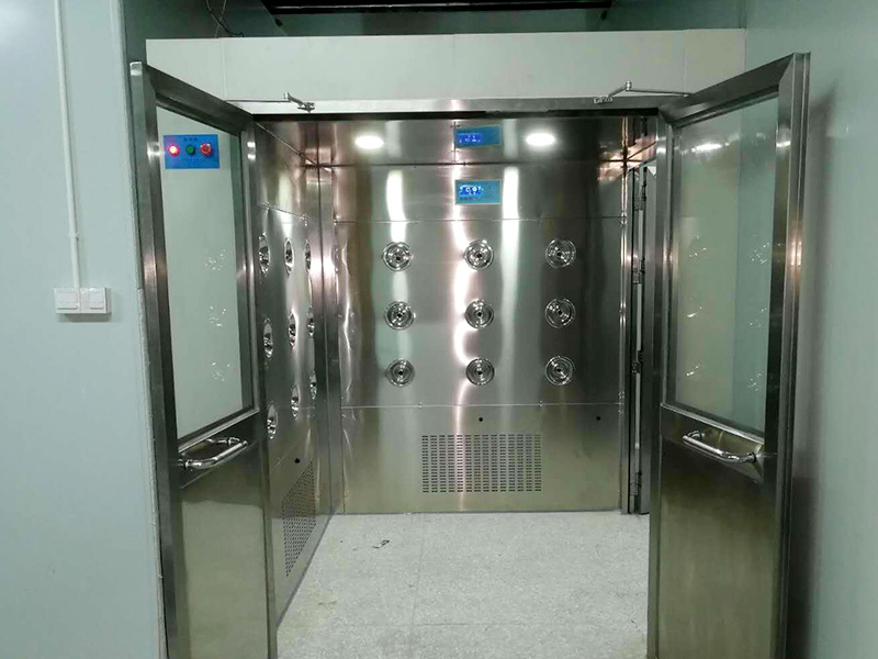 半自动平开门货淋室