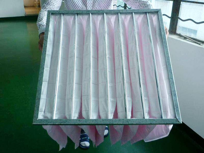 玻璃纤维袋式中效过滤器